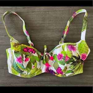 Freya Cactus Print Bikini Top